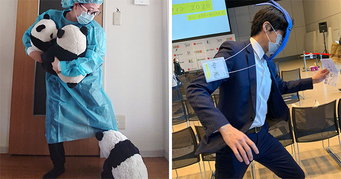 Los 26 mejores disfraces del «Halloween mundano» celebrado en Taiwán y Japón, donde se visten de forma ordinaria