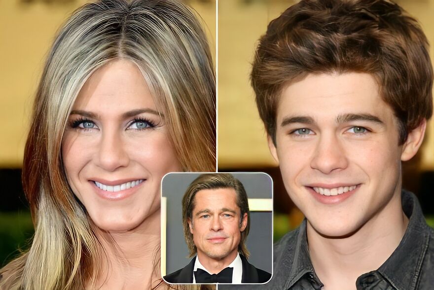 Jennifer Aniston And Brad Pitt