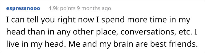 Person Thinks Internal Monologue Is A Made-Up Concept, Is In "Shock" After Learning Most People Have It Person Thinks Internal Monologue Is A Made-Up Concept, Is In "Shock" After Learning Most People Have It