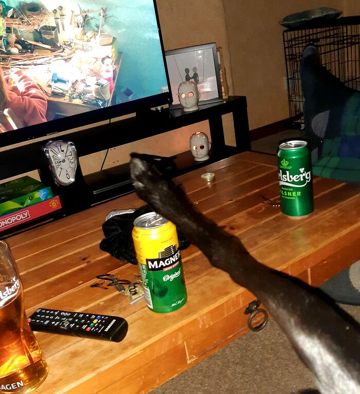 Shame #liamneeson For Being Sexy When We Are Trying To Watch A Film.