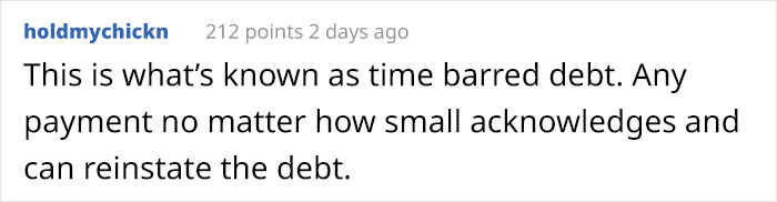 Bank Sends This Person An Ambiguous &ldquo;Super Predatory&rdquo; Letter About An Unpaid Debt From 2 Decades Ago, Luckily They Read It Carefully
