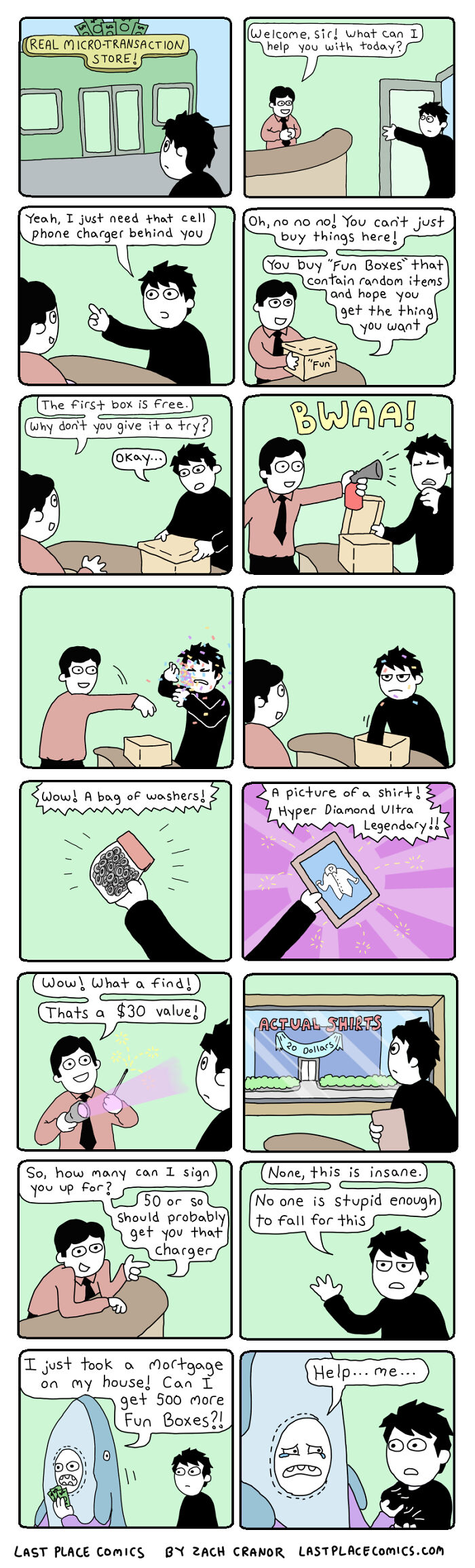 Real Micro-Transaction Store!