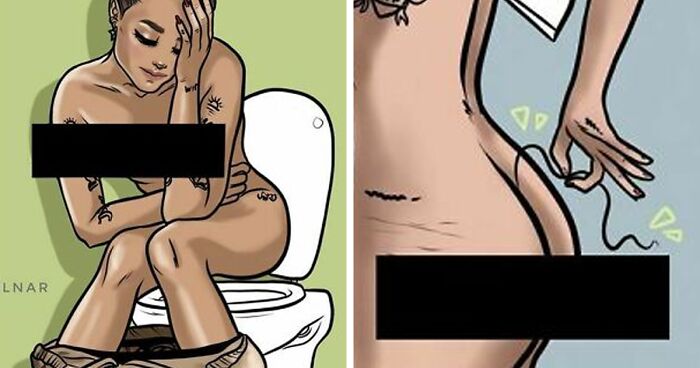 31-Year-Old Independent, Modern Woman Draws Comics On Her Observations About Society