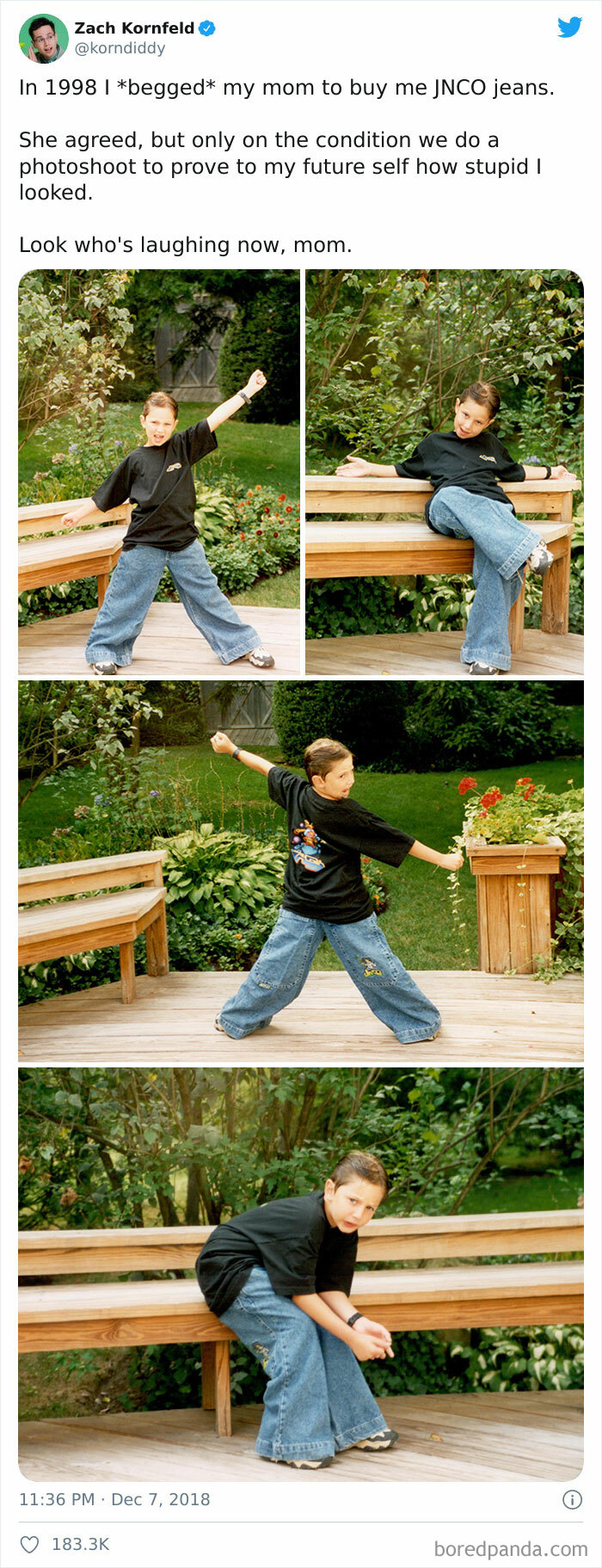 To Prove How Unfashionable These Jeans Were