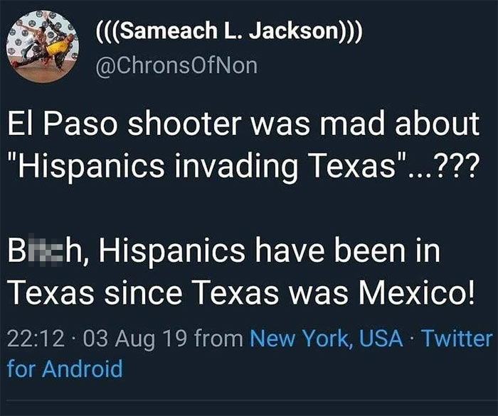 To Blame Hispanics...
