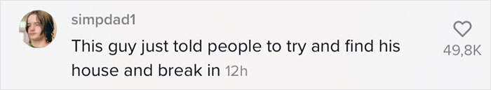 Guy Leaves Key Under Doormat For Thieves To Find So They Could Have A Chance To Change Their Life