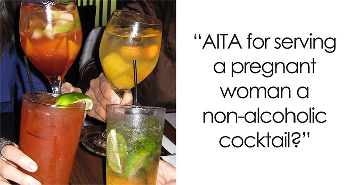 Restaurant Server Secretly Gives Pregnant Woman Non-Alcoholic Cocktails, Faces Backlash Online