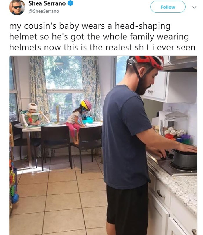 A Dad Who Firmly Believes In Solidarity