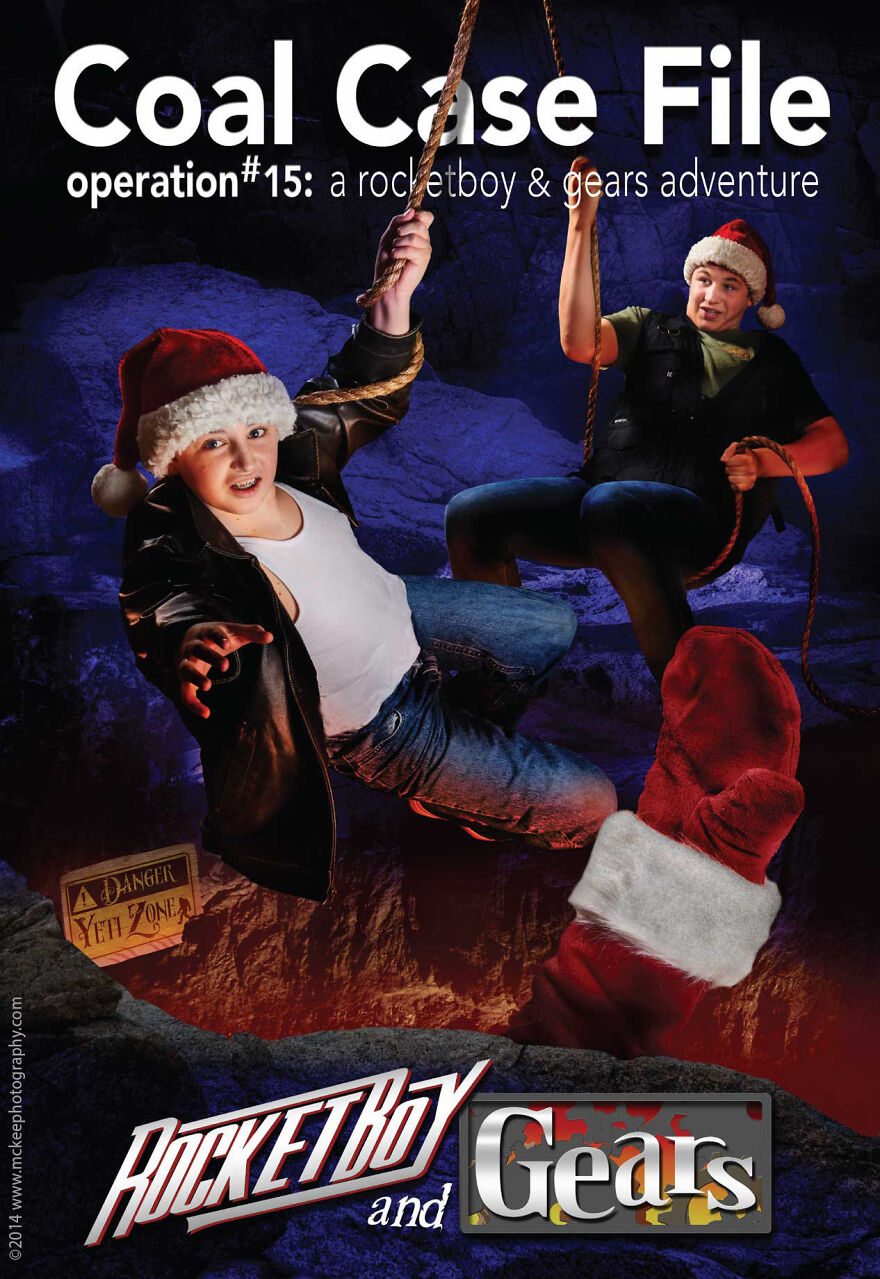 Every Year For The Last 21 Years, Our Family Has Been Creating Christmas-Themed Holiday Cards With A Twist (21 Pics)