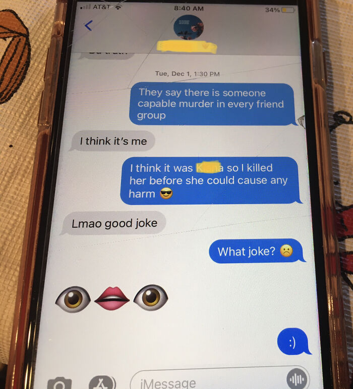 I’m Not A Murderer Though (Please Don’t Call The Cops)