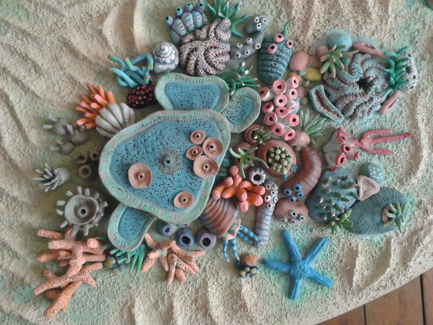 I Built The Most Beautiful Coral Reef Table I Built The Most Beautiful Coral Reef Table