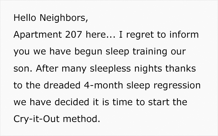 Woman Shares A Letter She Got From Her Neighbors With A Baby And It Goes Viral Woman Shares A Letter She Got From Her Neighbors With A Baby And It Goes Viral