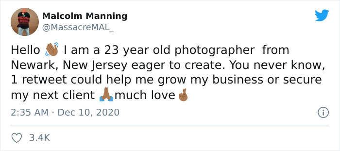 Oprah Hires A Photographer That Was Struggling After Seeing His Works On Twitter Oprah Hires A Photographer That Was Struggling After Seeing His Works On Twitter