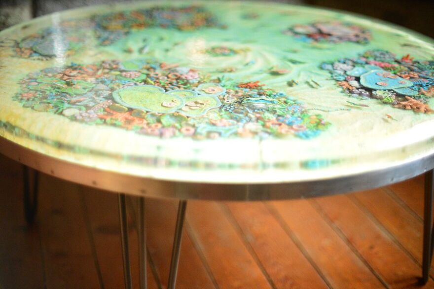 I Built The Most Beautiful Coral Reef Table