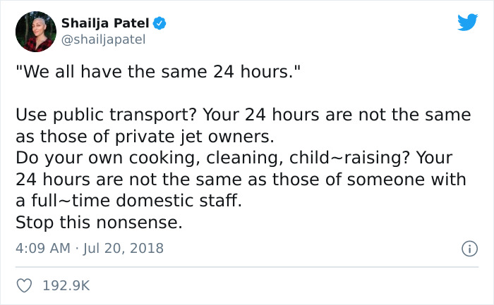 &ldquo;Money Buys Time": Woman Posts Eye-Opening &ldquo;We Don&rsquo;t All Have The Same 24 Hours&rdquo; Tweet That&rsquo;s Gone Viral
