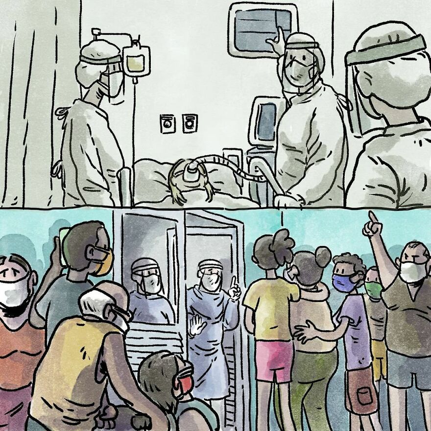 Brazilian Artist Creates Heartbreaking Comics Without Using A Single Word Brazilian Artist Creates Heartbreaking Comics Without Using A Single Word