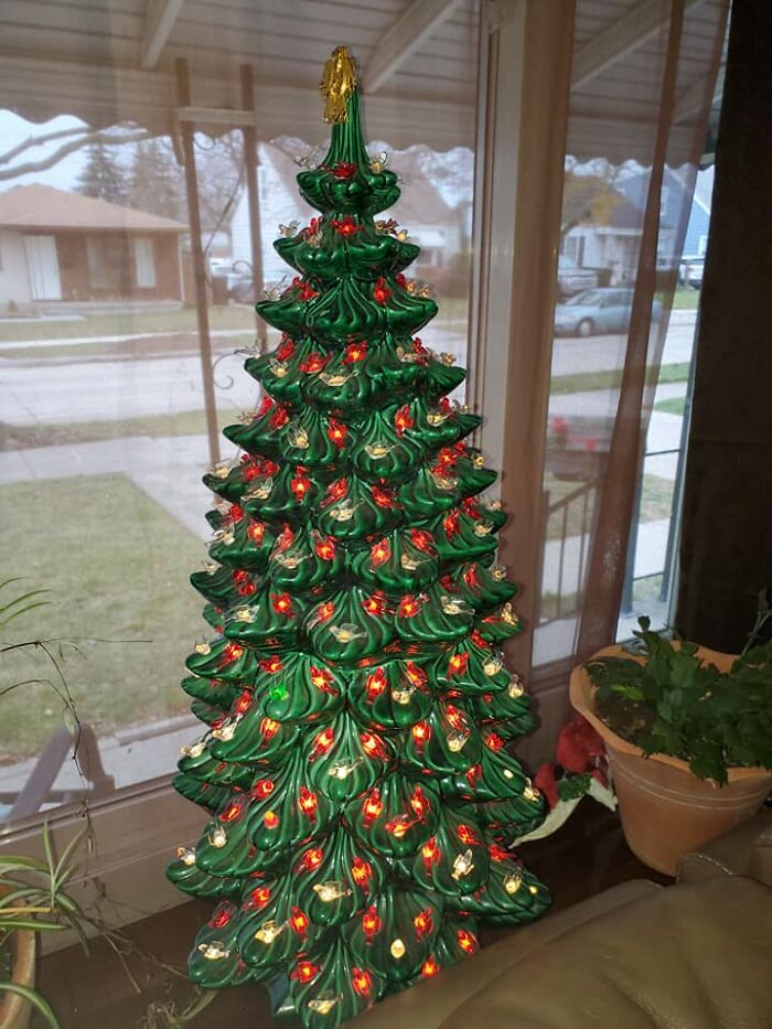 This Right Here Makes Me So Happy This Was My Grandma's. She Made It A Long Long Time Ago. I Always Loved It When I Was A Little Girl. My Sweet Precious Aunt Just Gifted It To Me Today I Will Treasure This Always