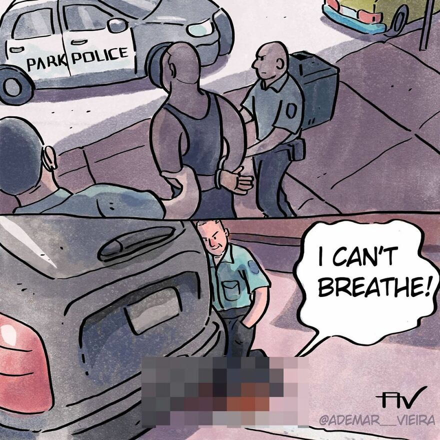 Brazilian Artist Creates Heartbreaking Comics Without Using A Single Word Brazilian Artist Creates Heartbreaking Comics Without Using A Single Word