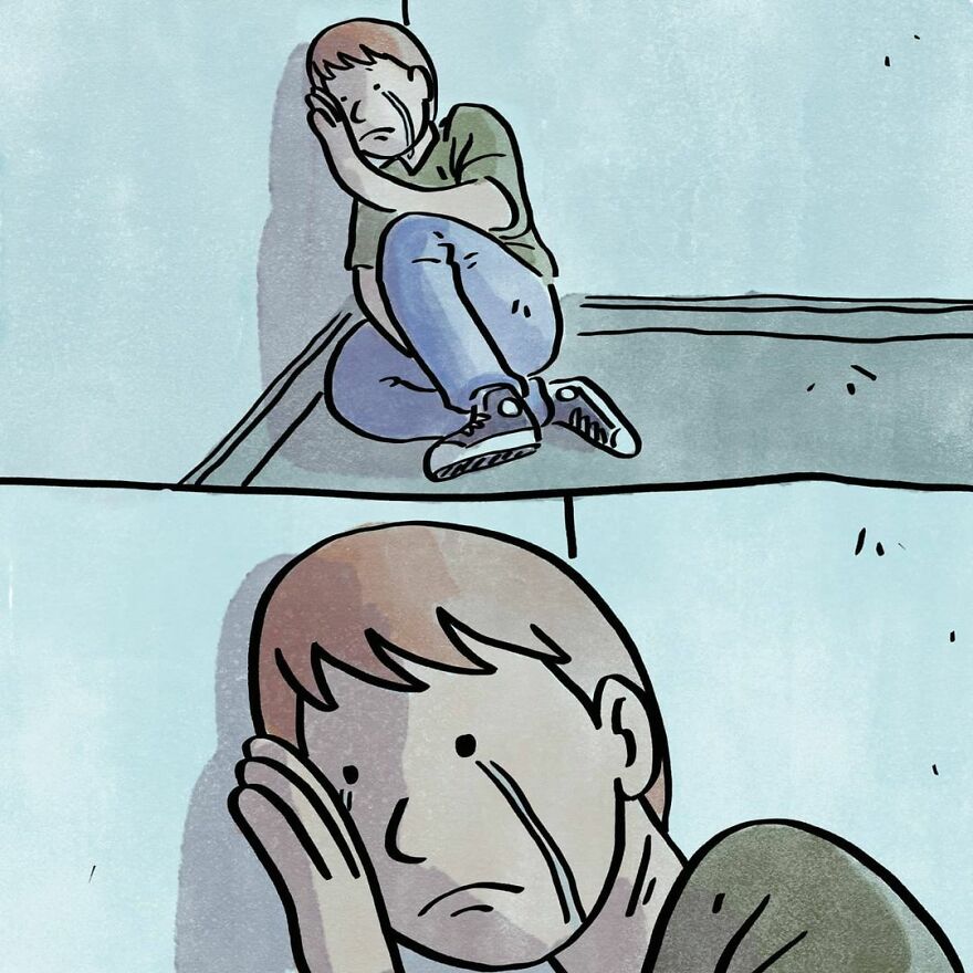 Brazilian Artist Creates Heartbreaking Comics Without Using A Single Word Brazilian Artist Creates Heartbreaking Comics Without Using A Single Word