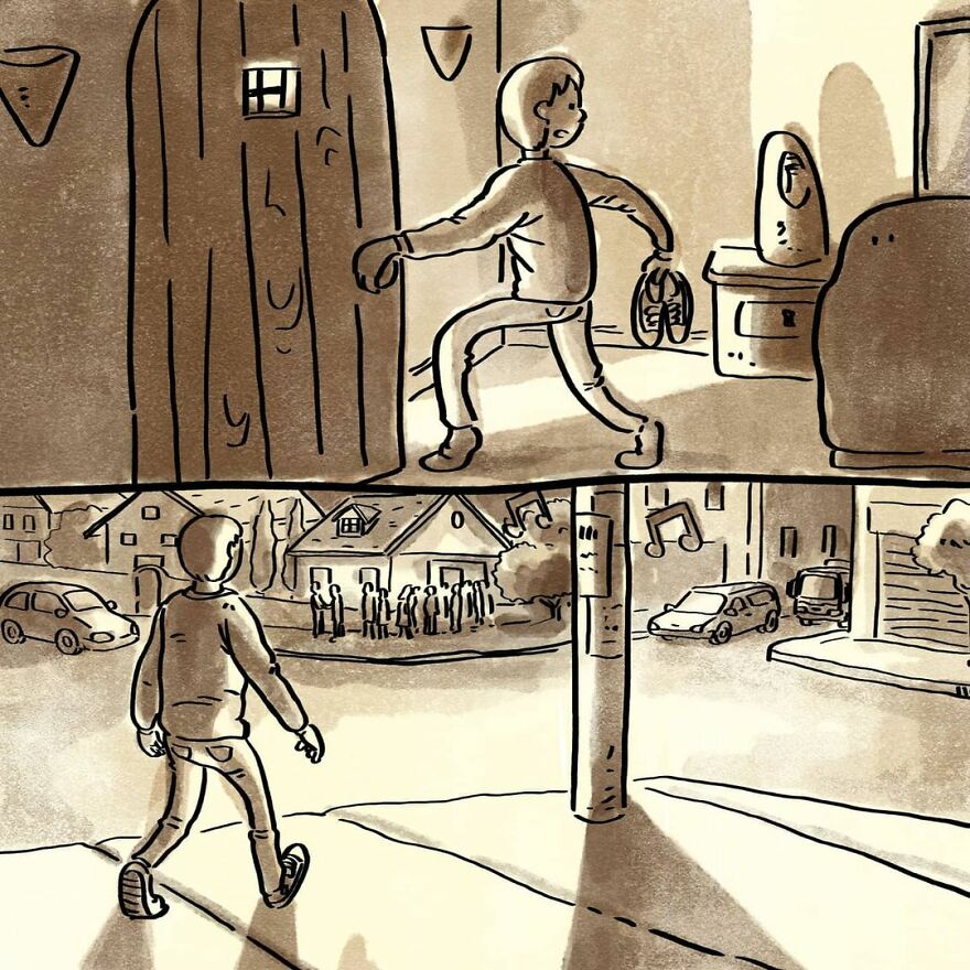 Brazilian Artist Creates Heartbreaking Comics Without Using A Single Word Brazilian Artist Creates Heartbreaking Comics Without Using A Single Word