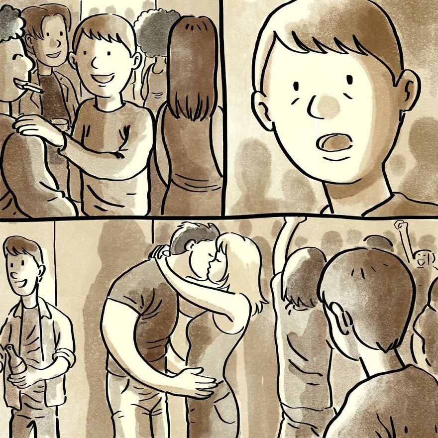 Brazilian Artist Creates Heartbreaking Comics Without Using A Single Word Brazilian Artist Creates Heartbreaking Comics Without Using A Single Word