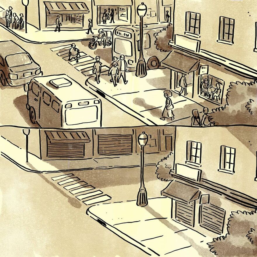 Brazilian Artist Creates Heartbreaking Comics Without Using A Single Word Brazilian Artist Creates Heartbreaking Comics Without Using A Single Word