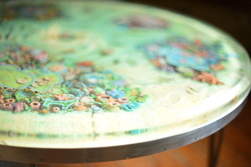 I Built The Most Beautiful Coral Reef Table