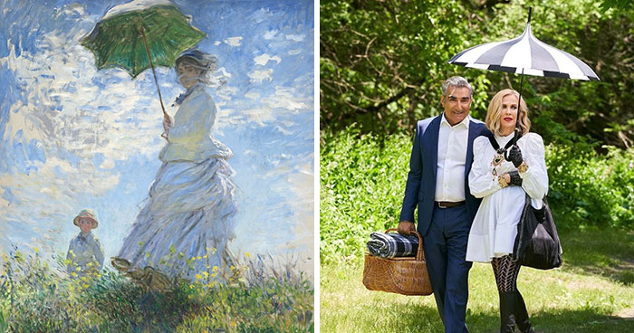 Woman With A Parasol (Monet, 1876)