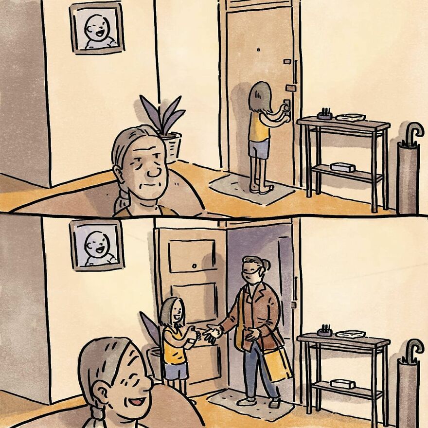 Brazilian Artist Creates Heartbreaking Comics Without Using A Single Word Brazilian Artist Creates Heartbreaking Comics Without Using A Single Word