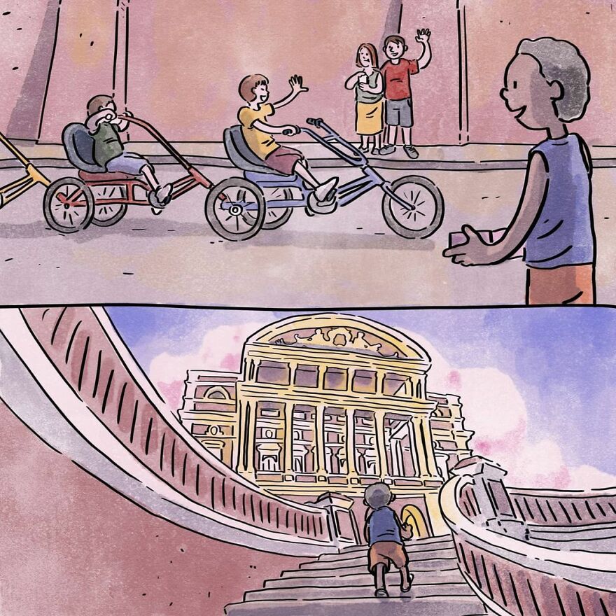 Brazilian Artist Creates Heartbreaking Comics Without Using A Single Word Brazilian Artist Creates Heartbreaking Comics Without Using A Single Word