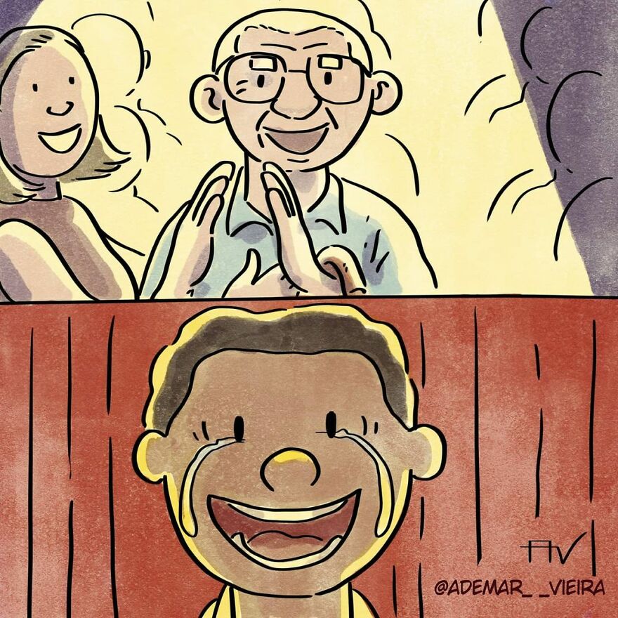 Brazilian Artist Creates Heartbreaking Comics Without Using A Single Word Brazilian Artist Creates Heartbreaking Comics Without Using A Single Word