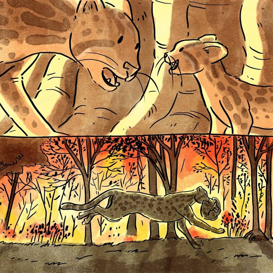 Brazilian Artist Creates Heartbreaking Comics Without Using A Single Word Brazilian Artist Creates Heartbreaking Comics Without Using A Single Word