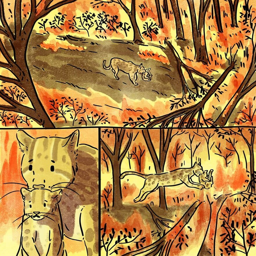 Brazilian Artist Creates Heartbreaking Comics Without Using A Single Word Brazilian Artist Creates Heartbreaking Comics Without Using A Single Word