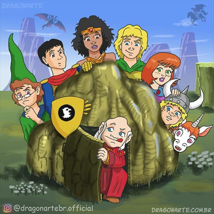 Daily-Lives-Of-Superheroes-Comics-Lucas-Nascimento-Dragonarte