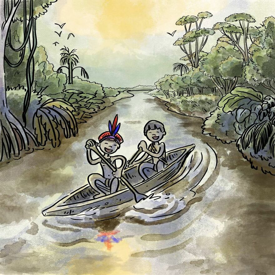 Brazilian Artist Creates Heartbreaking Comics Without Using A Single Word Brazilian Artist Creates Heartbreaking Comics Without Using A Single Word