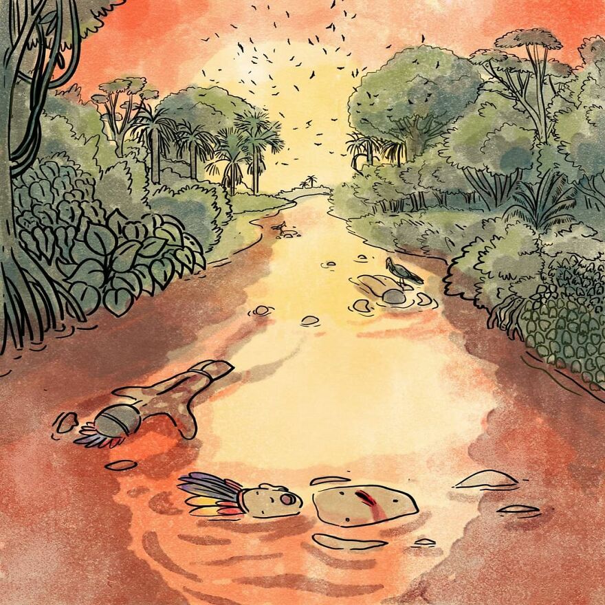 Brazilian Artist Creates Heartbreaking Comics Without Using A Single Word Brazilian Artist Creates Heartbreaking Comics Without Using A Single Word