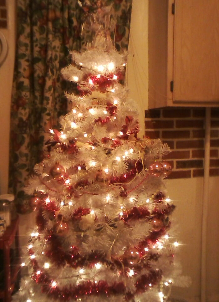 I Won This In A Contest, Fully Decorated. My Favorite Part Is The Angel On Top.