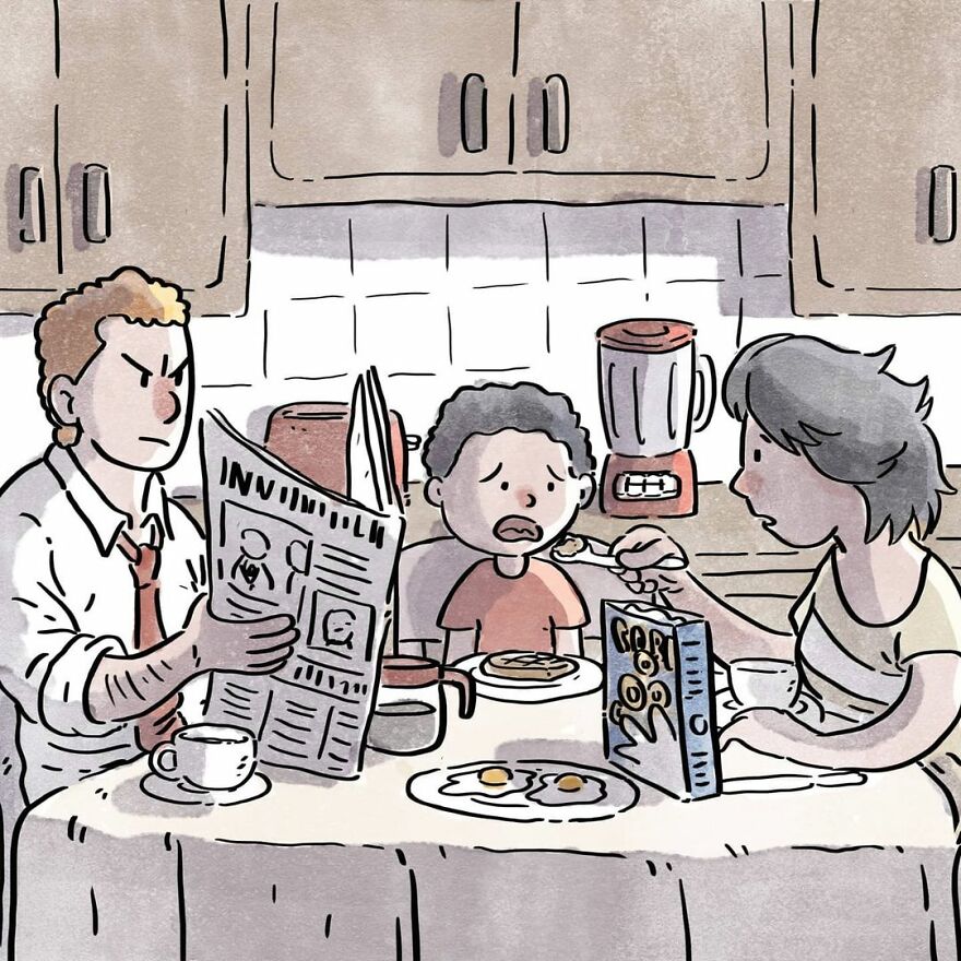 Brazilian Artist Creates Heartbreaking Comics Without Using A Single Word Brazilian Artist Creates Heartbreaking Comics Without Using A Single Word