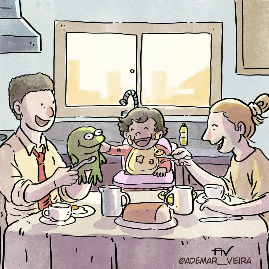 Brazilian Artist Creates Heartbreaking Comics Without Using A Single Word Brazilian Artist Creates Heartbreaking Comics Without Using A Single Word