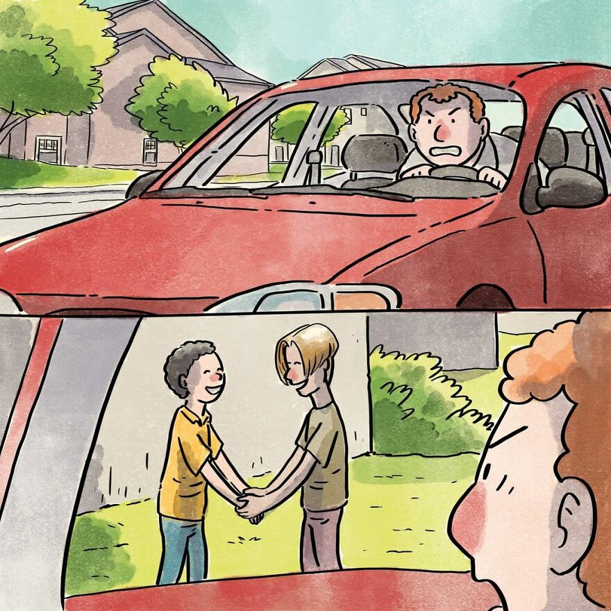 Brazilian Artist Creates Heartbreaking Comics Without Using A Single Word Brazilian Artist Creates Heartbreaking Comics Without Using A Single Word