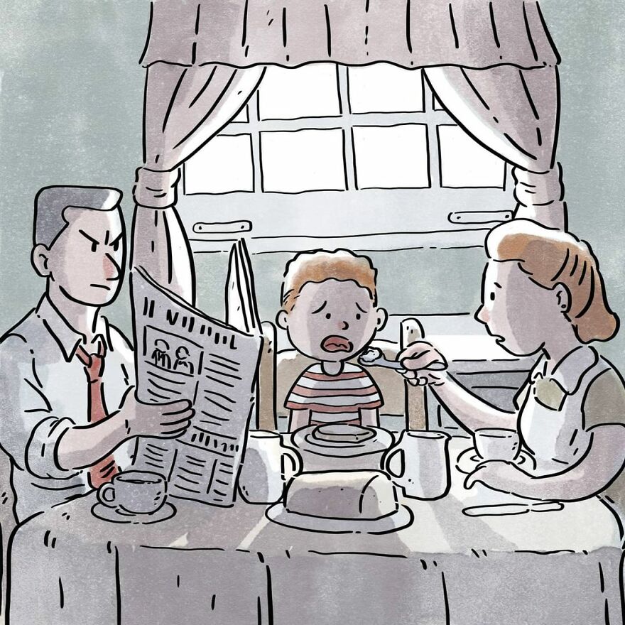 Brazilian Artist Creates Heartbreaking Comics Without Using A Single Word Brazilian Artist Creates Heartbreaking Comics Without Using A Single Word