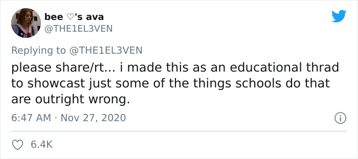 Twitter Thread With 38 Reasons Why The School System Is Ableist Goes Viral
