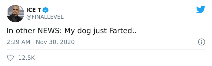 Ice-T Writes A Blunt And Brutal Post About His 'No-Masker' Father-In-Law Almost Dying From Covid-19 And It Goes Viral Ice-T Writes A Blunt And Brutal Post About His 'No-Masker' Father-In-Law Almost Dying From Covid-19 And It Goes Viral