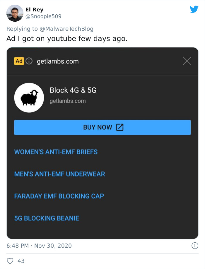 Amazon Sellers Are Ripping Off Conspiracy Theorists With These 5G 'Blockers' For $90, And The Internet Can't Stop Making Fun Of Them