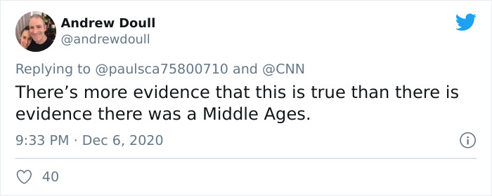 'Don't Talk If You Didn't Live In The Middle Ages': Person Doesn't Believe In Science, Gets Perfectly Shut Down 'Don't Talk If You Didn't Live In The Middle Ages': Person Doesn't Believe In Science, Gets Perfectly Shut Down