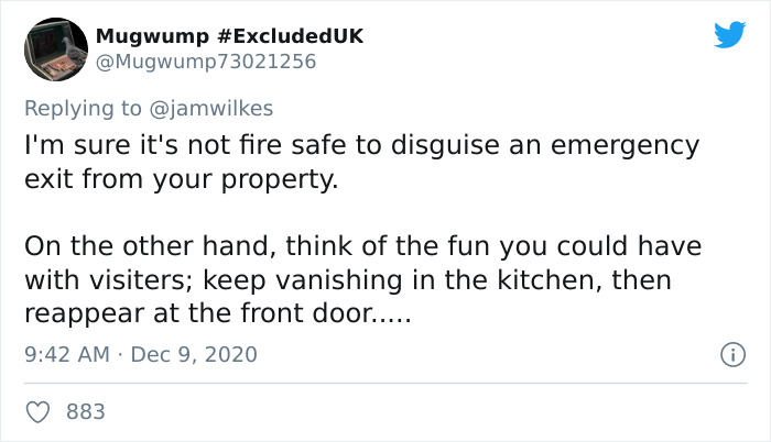 Man Finds A Secret Doorway With Stairs Hidden In Kitchen Cupboard During An Apartment Viewing And People Online Are Creeped Out