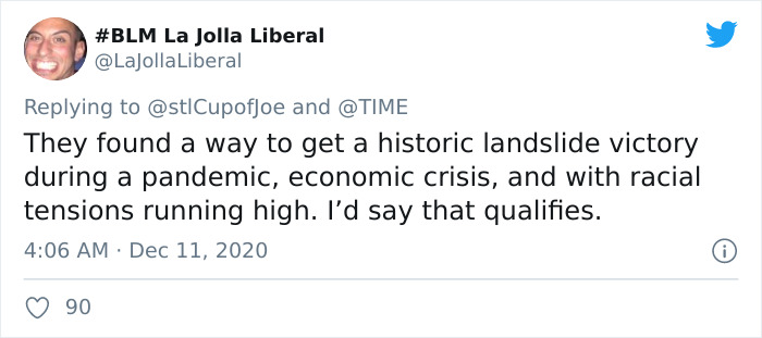 Time's 2020 Person Of The Year Has Just Been Announced Time's 2020 Person Of The Year Has Just Been Announced