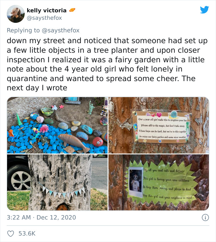 4-Year-Old Feels Lonely In Quarantine, Sets Up A Fairy Garden, Her Neighbor Notices And Pretends To Be A Fairy Named Sapphire For 9 Months 4-Year-Old Feels Lonely In Quarantine, Sets Up A Fairy Garden, Her Neighbor Notices And Pretends To Be A Fairy Named Sapphire For 9 Months