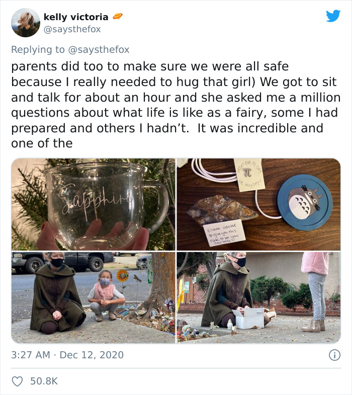 4-Year-Old Feels Lonely In Quarantine, Sets Up A Fairy Garden, Her Neighbor Notices And Pretends To Be A Fairy Named Sapphire For 9 Months 4-Year-Old Feels Lonely In Quarantine, Sets Up A Fairy Garden, Her Neighbor Notices And Pretends To Be A Fairy Named Sapphire For 9 Months