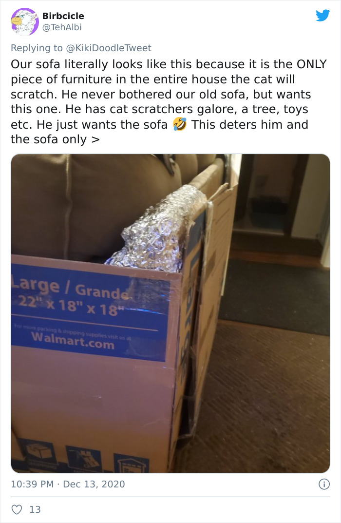 Person Shares How To Have Nice Furniture And A Happy Cat Instead Of Declawing It Person Shares How To Have Nice Furniture And A Happy Cat Instead Of Declawing It